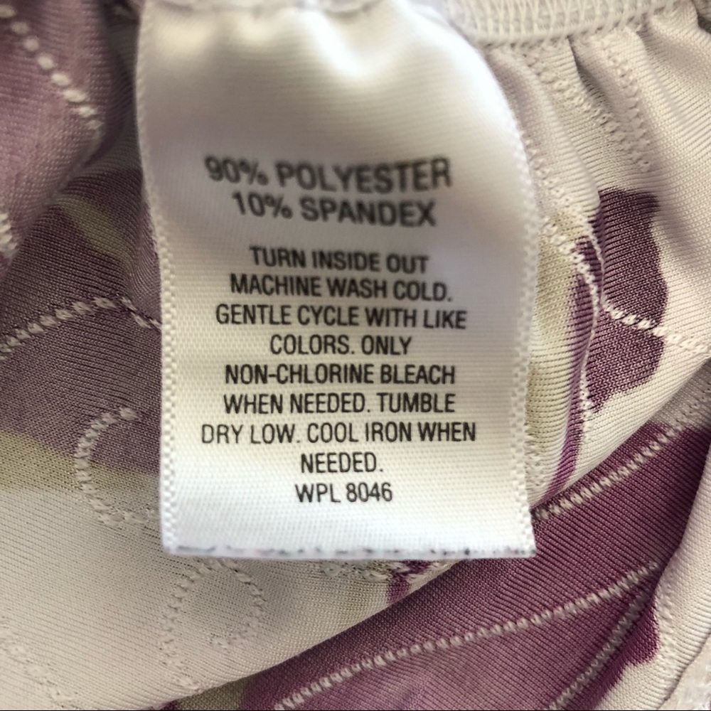 JM Womens Purple Floral Top - Picture 5 of 5